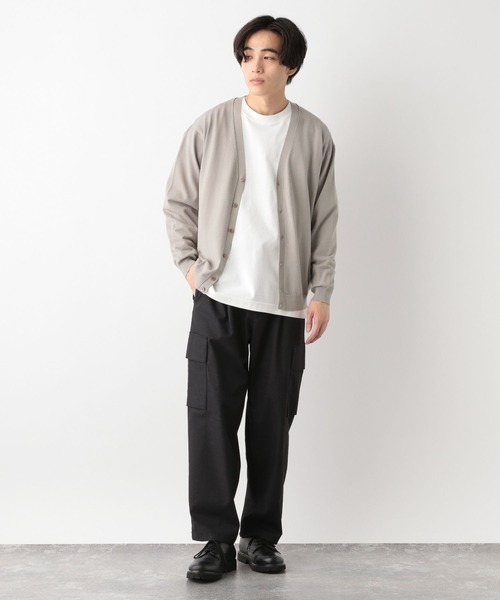 GLOBAL WORK（グローバルワーク）の「メルティライトニット/カーディガン/147155（カーディガン/ボレロ・メンズ・ブルー/グレー/ネイビー/ブラック/ブラウン系その他・X-LARGE/SMALL/LARGE/MEDIUM）」の15枚目の写真