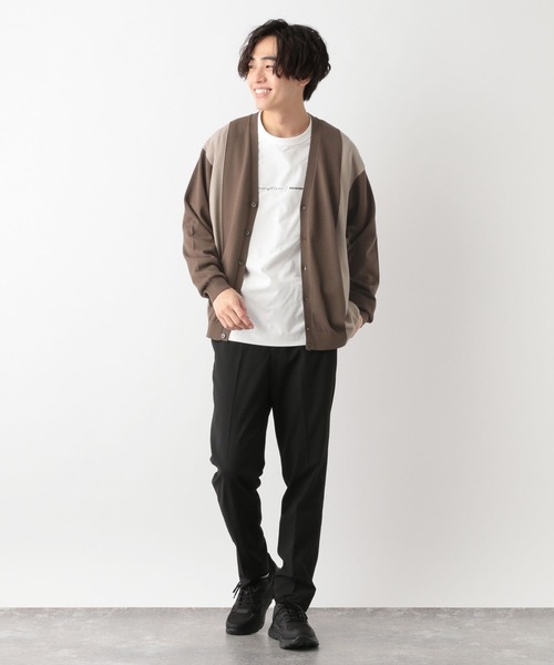 GLOBAL WORK（グローバルワーク）の「メルティライトニット/カーディガン/147155（カーディガン/ボレロ・メンズ・ブルー/グレー/ネイビー/ブラック/ブラウン系その他・X-LARGE/SMALL/LARGE/MEDIUM）」の20枚目の写真