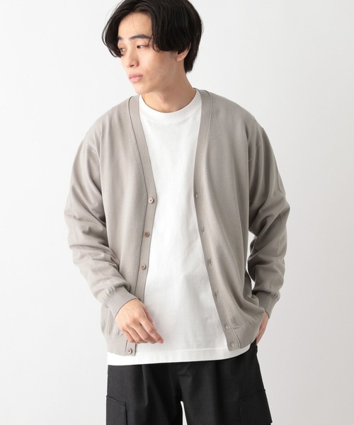 GLOBAL WORK（グローバルワーク）の「メルティライトニット/カーディガン/147155（カーディガン/ボレロ・メンズ・ブルー/グレー/ネイビー/ブラック/ブラウン系その他・X-LARGE/SMALL/LARGE/MEDIUM）」の18枚目の写真