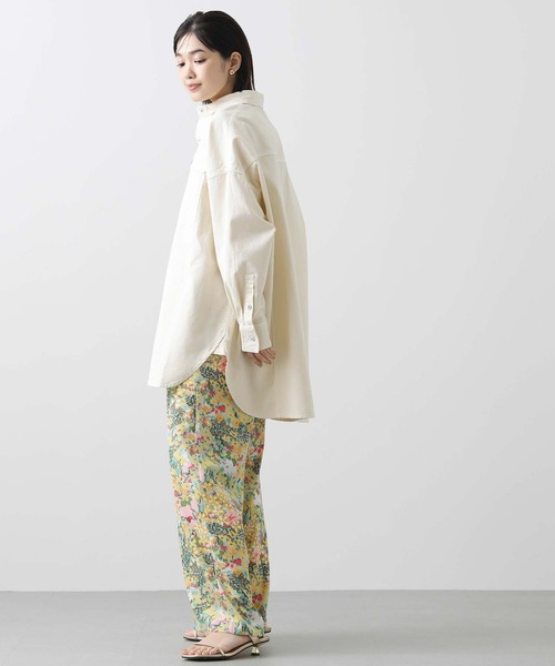 Gready Brilliant(グレディブリリアン)の「花総柄ワイドパンツ(その他パンツ・レディース・パープル系/イエロー系・38)」の13枚目の写真
