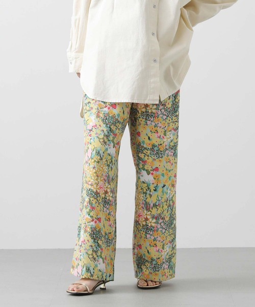 Gready Brilliant(グレディブリリアン)の「花総柄ワイドパンツ(その他パンツ・レディース・パープル系/イエロー系・38)」の16枚目の写真