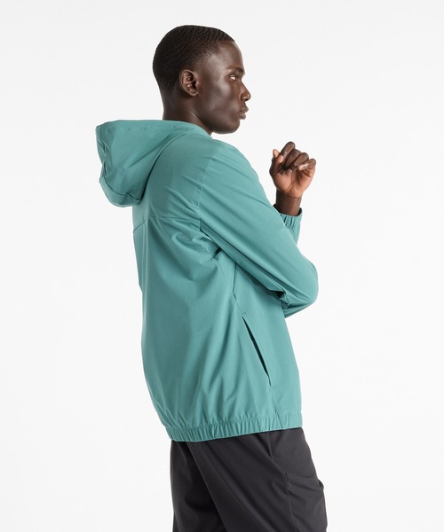 NEW BALANCE(ニューバランス)の「Numeric ウーブンフルジップジャケット(ナイロンジャケット・メンズ・セージグリーン/グレイッシュベージュ・X-LARGE/LARGE/MEDIUM/SMALL)」の8枚目の写真