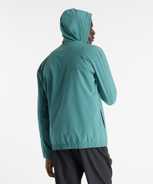 NEW BALANCE(ニューバランス)の「Numeric ウーブンフルジップジャケット(ナイロンジャケット・メンズ・セージグリーン/グレイッシュベージュ・X-LARGE/LARGE/MEDIUM/SMALL)」の9枚目の写真