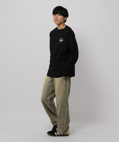 3.3 Field Trip （3.3フィールドトリップ）の「【UNISEX】3.3 Field Trip／ビンテージデニムパンツ（デニムパンツ・レディース・ブラック/ブルー・MEDIUM/SMALL/LARGE）」の10枚目の写真