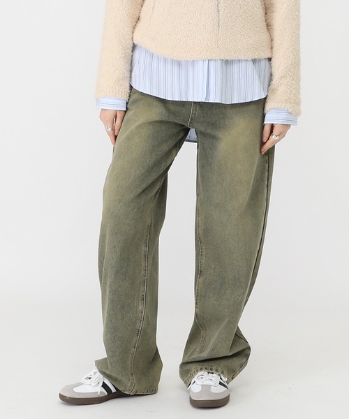 3.3 Field Trip （3.3フィールドトリップ）の「【UNISEX】3.3 Field Trip／ビンテージデニムパンツ（デニムパンツ・レディース・ブラック/ブルー・MEDIUM/SMALL/LARGE）」の20枚目の写真