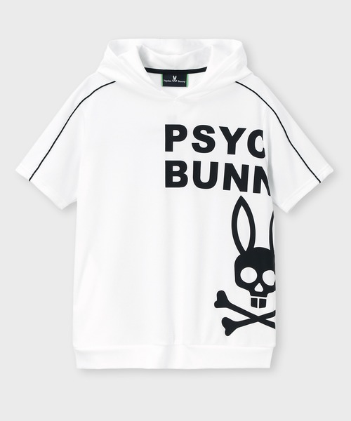 パーカー 「GOLF」「WOMEN」バニーロゴ 半袖パーカ レディース メンズ GOLF][WOMEN]バニーロゴ 半袖パーカ（パーカー）｜Psycho Bunny