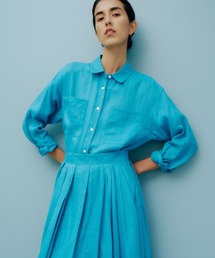 【洗える】ヨーロピアンリネンベーシックシャツ/一部セットアップ対応