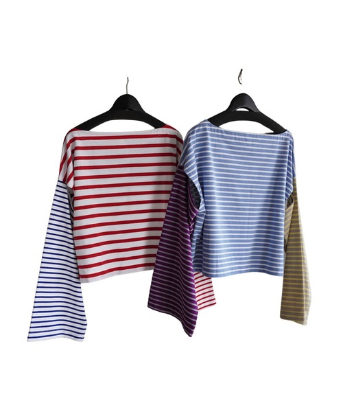 k3&co.（ケイスリーアンドコー）の「BORDER TEE（Tシャツ/カットソー・レディース・マルチ/ネイビー・ONE SIZE）」の22枚目の写真