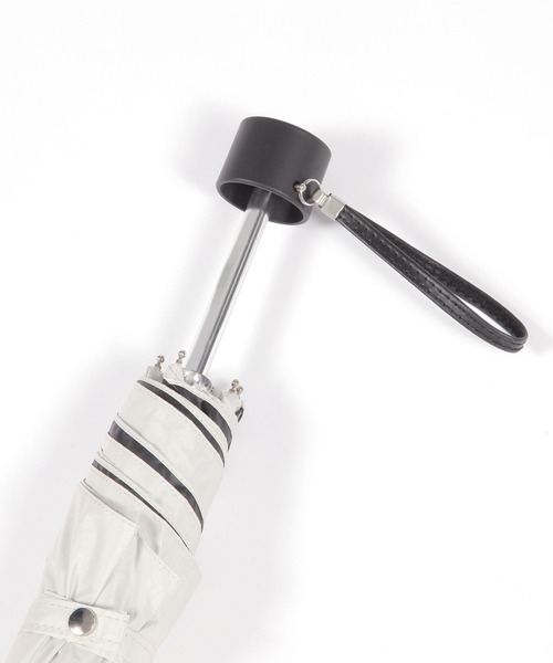 GLOBAL WORK（グローバルワーク）の「エアかる晴雨兼用折り畳み/308292（折りたたみ傘・レディース・ホワイト系その他/ベージュ/ベージュ系その他5/ホワイト系その他7/グレー・FREE）」の6枚目の写真