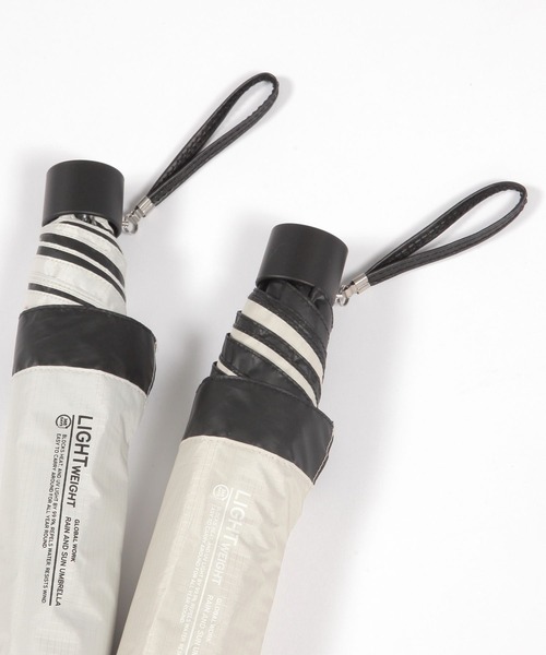 GLOBAL WORK（グローバルワーク）の「エアかる晴雨兼用折り畳み/308292（折りたたみ傘・レディース・ホワイト系その他/ベージュ/ベージュ系その他5/ホワイト系その他7/グレー・FREE）」の8枚目の写真