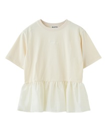 MILKFED. | FRILL CONVERTIBLE TOP(Tシャツ/カットソー)