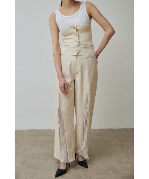 セール】【Abor】Knit Bustier/ニットビスチェ（ニット/セーター