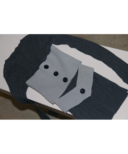 Abor(アボア)の「【Abor】Knit Bustier/ニットビスチェ(ニット/セーター・レディース・アイボリー/グレー/ブラック・FREE)」の19枚目の写真