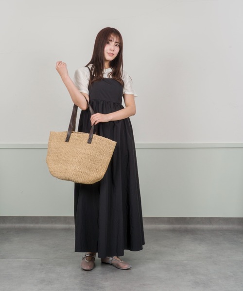 Rivel(リヴェル)の「【Anjou Chouette/アンジュ・シュエット】かごバッグ トートバッグ(かごバッグ・レディース・ナチュラル/ネイビー・FREE)」の18枚目の写真
