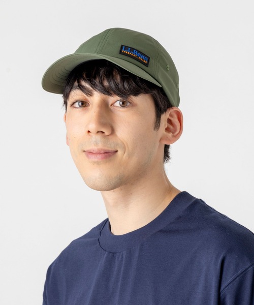L.L.Bean（エルエルビーン）の「C0 ウォーターレペレント・ユーティリティ・キャップ（キャップ・メンズ・ネイビー/ベージュ/モスグリーン/ブラック・LARGE）」の5枚目の写真