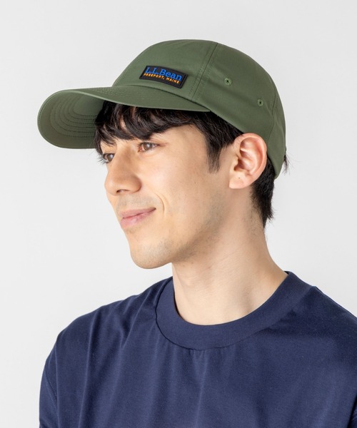 L.L.Bean（エルエルビーン）の「C0 ウォーターレペレント・ユーティリティ・キャップ（キャップ・メンズ・ネイビー/ベージュ/モスグリーン/ブラック・LARGE）」の6枚目の写真