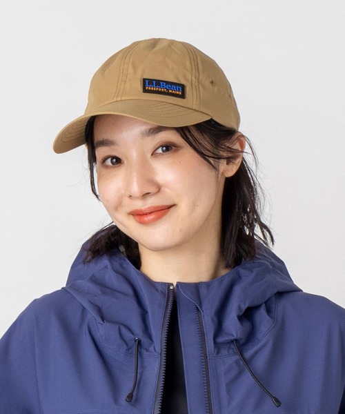 L.L.Bean（エルエルビーン）の「C0 ウォーターレペレント・ユーティリティ・キャップ（キャップ・メンズ・ネイビー/ベージュ/モスグリーン/ブラック・LARGE）」の7枚目の写真