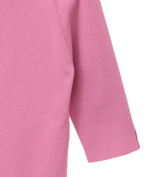 デザインボートネックニット