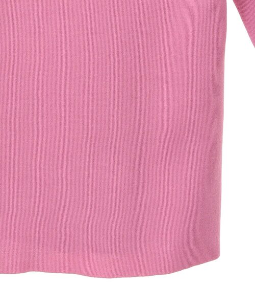 デザインボートネックニット