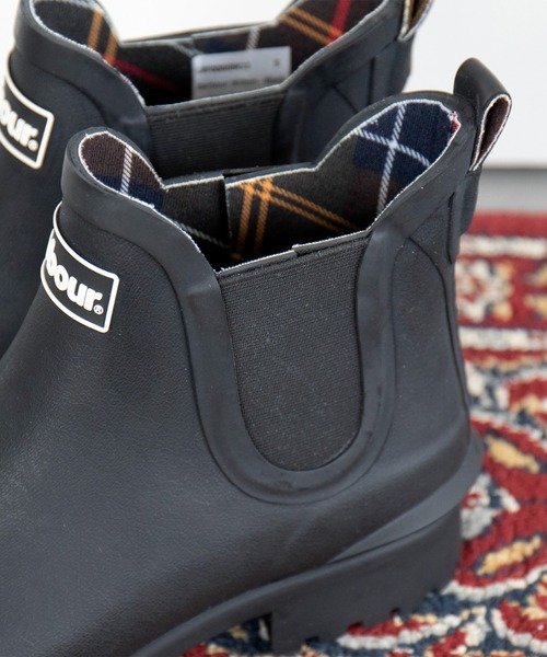 Barbour（バブアー）の「【Barbour/バブアー】レインブーツショート/レインブーツ/シーズンレス/梅雨/【WEB限定】（レインシューズ・レディース・ブラック・3/4/5）」の8枚目の写真