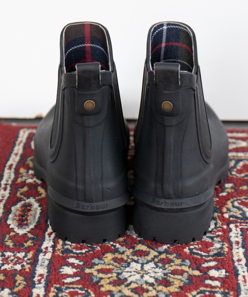 Barbour レインブーツ UK9 バブアー Barbour/バブアー】レインブーツショート/レインブーツ/シーズン