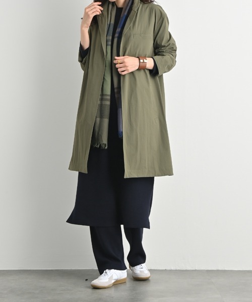 aunt lily(アントリリー)の「ふんわりコットンニットパンツ笳・(その他パンツ・レディース・ネイビー/シルバーグレー・M/LL/L/S)」の6枚目の写真
