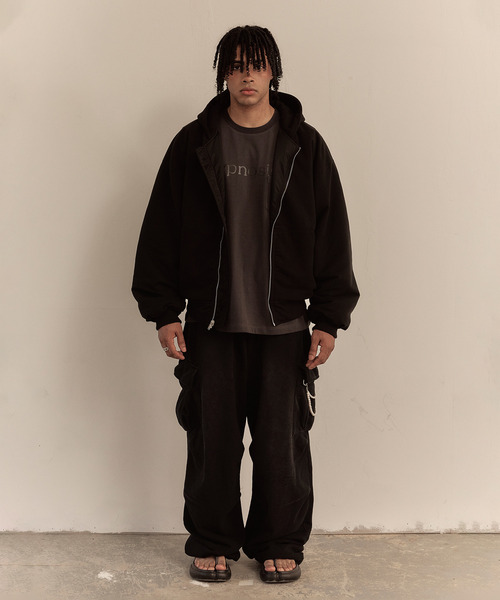 LIBERE（リベーレ）の「LIBERE リベーレ / REVERSIBLE HOODY MA-1 リバーシブルフーディーMA-1ブルゾン / 251108（MA-1・メンズ・ブラック・MEDIUM/SMALL）」の5枚目の写真