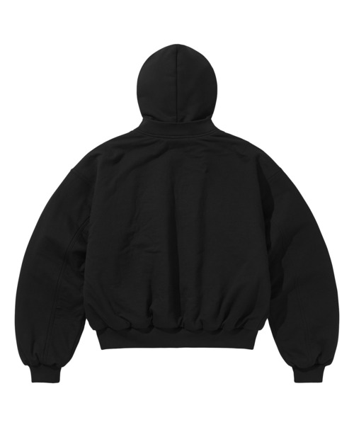 LIBERE（リベーレ）の「LIBERE リベーレ / REVERSIBLE HOODY MA-1 リバーシブルフーディーMA-1ブルゾン / 251108（MA-1・メンズ・ブラック・MEDIUM/SMALL）」の6枚目の写真