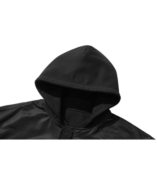 LIBERE（リベーレ）の「LIBERE リベーレ / REVERSIBLE HOODY MA-1 リバーシブルフーディーMA-1ブルゾン / 251108（MA-1・メンズ・ブラック・MEDIUM/SMALL）」の19枚目の写真