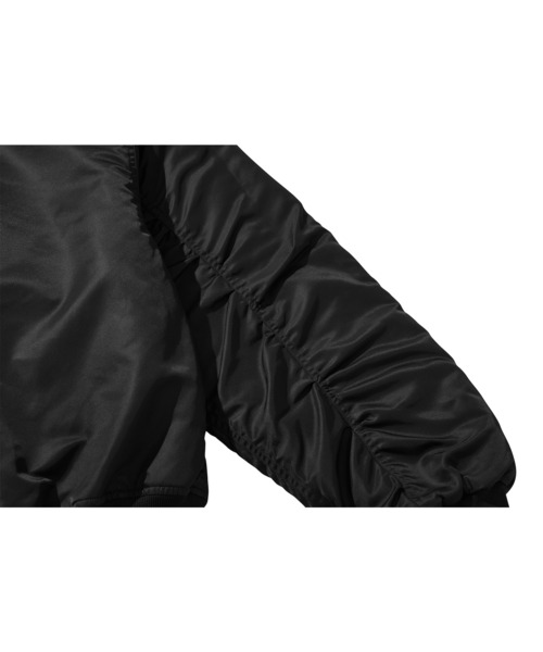 LIBERE（リベーレ）の「LIBERE リベーレ / REVERSIBLE HOODY MA-1 リバーシブルフーディーMA-1ブルゾン / 251108（MA-1・メンズ・ブラック・MEDIUM/SMALL）」の13枚目の写真