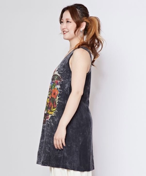 チャイハネ（チャイハネ）の「【チャイハネ】エスニックプリントタンクトップ（タンクトップ・レディース・その他1/その他2/その他3・FREE）」の5枚目の写真