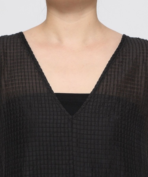 LEPSIM(レプシィム)の「2WAYスリットベストワンピース 326082(ワンピース・レディース・ブラック/オレンジ・FREE)」の20枚目の写真