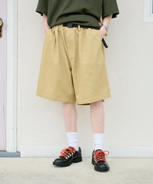 WETTEMPT(EBevg)2TUCK ADJUSTER HALF PANTS / c[^bNAWX^[n[tpc(̑pc)
