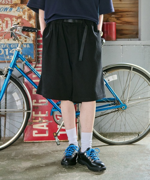 セール】2TUCK ADJUSTER HALF PANTS / ツータックアジャスター