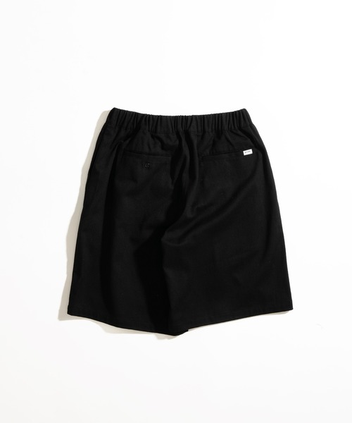 WETTEMPT(ウィテンプト)の「2TUCK ADJUSTER HALF PANTS / ツータックアジャスターハーフパンツ(その他パンツ・メンズ・ブラック/ベージュ・SMALL/MEDIUM/LARGE)」の4枚目の写真