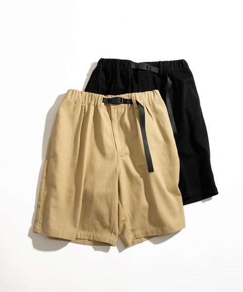 セール】2TUCK ADJUSTER HALF PANTS / ツータックアジャスター