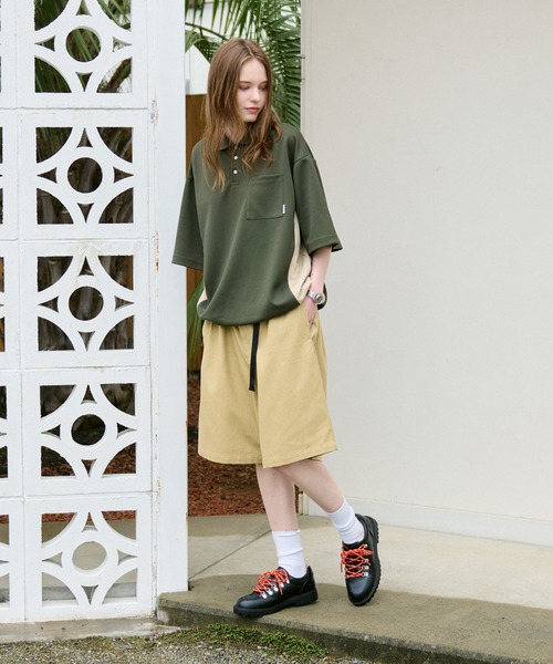 セール】2TUCK ADJUSTER HALF PANTS / ツータックアジャスター