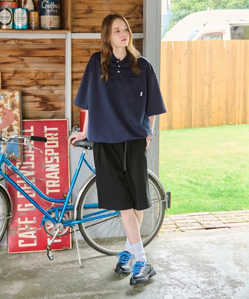 WETTEMPT(ウィテンプト)の「2TUCK ADJUSTER HALF PANTS / ツータックアジャスターハーフパンツ(その他パンツ・メンズ・ブラック/ベージュ・SMALL/MEDIUM/LARGE)」の9枚目の写真
