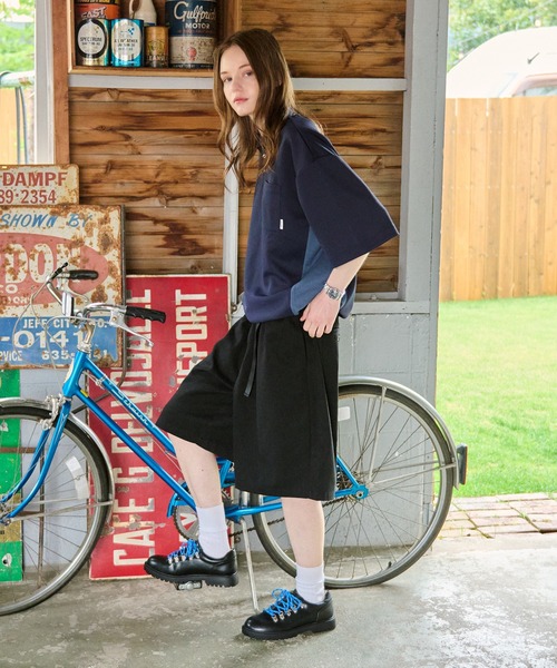 WETTEMPT(ウィテンプト)の「2TUCK ADJUSTER HALF PANTS / ツータックアジャスターハーフパンツ(その他パンツ・メンズ・ブラック/ベージュ・SMALL/MEDIUM/LARGE)」の11枚目の写真