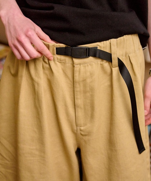 パンツ Front pin tuck Half pants Front pin tuck Half pants – L'AUBE BLANC