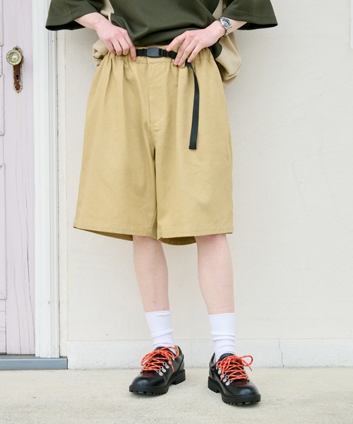 TWO TUCK HALFPANTS ツータック ハーフパンツ　 クラネ好きの方 セール 30%OFF】TWO TUCK HALF PANTS(505181956) | クラネ(CLANE