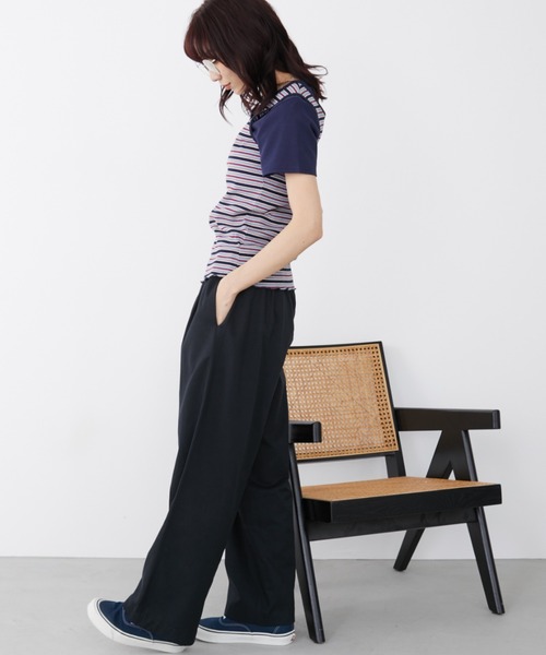 Auntie Rosa Holiday(アンティローザホリデー)の「ヘンリーネックテレコタンク(タンクトップ・レディース・ブラウン/ピンク/その他・FREE)」の10枚目の写真