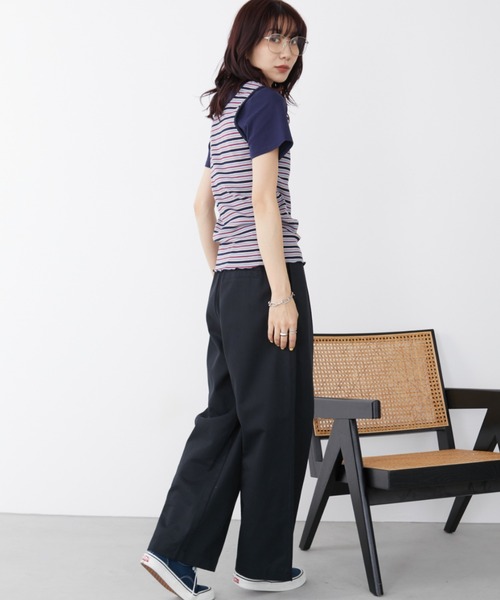 Auntie Rosa Holiday(アンティローザホリデー)の「ヘンリーネックテレコタンク(タンクトップ・レディース・ブラウン/ピンク/その他・FREE)」の11枚目の写真