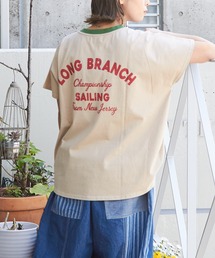 CUBE SUGAR（キューブシュガー）の「シルケット風天竺接触冷感脇タックドルマンTシャツ（Tシャツ/カットソー）」