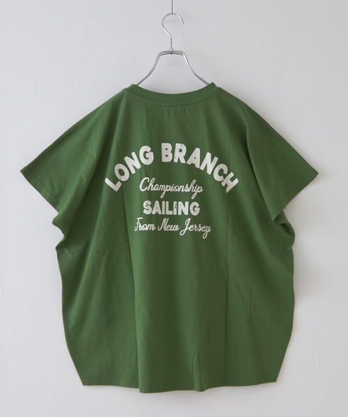 45R 度詰天竺のドルマンTシャツ（トップ）⭐︎usedです