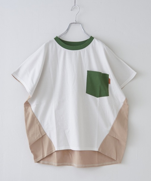 45R 度詰天竺のドルマンTシャツ（トップ）⭐︎usedです