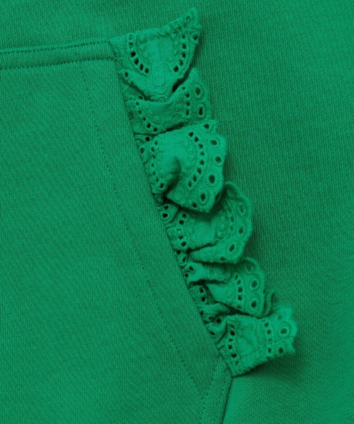 Little sunny bite（リトルサニーバイト）の「littlesunnybite/リトルサニーバイト/lacy-logo-hoodie（パーカー・レディース・ブラック/モスグリーン/ホワイト・S/M）」の22枚目の写真