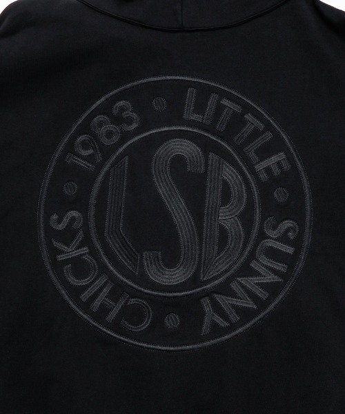 Little sunny bite（リトルサニーバイト）の「littlesunnybite/リトルサニーバイト/lacy-logo-hoodie（パーカー・レディース・ブラック/モスグリーン/ホワイト・S/M）」の10枚目の写真