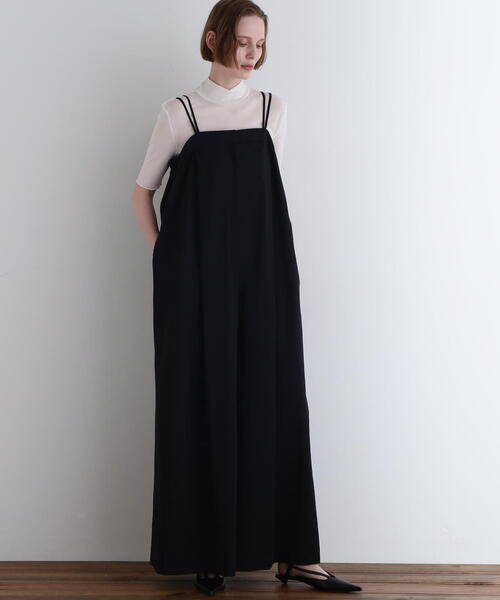 LE PHIL ルフィル　サロペット LE PHIL(ル フィル)｜スキューバジャージーサロペット/ブラック