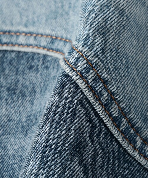 Ray BEAMS(レイビームス)の「LEVI'S(R) / Western Icon Skirt(デニムスカート・レディース・ライトブルー・24inch/25inch)」の7枚目の写真